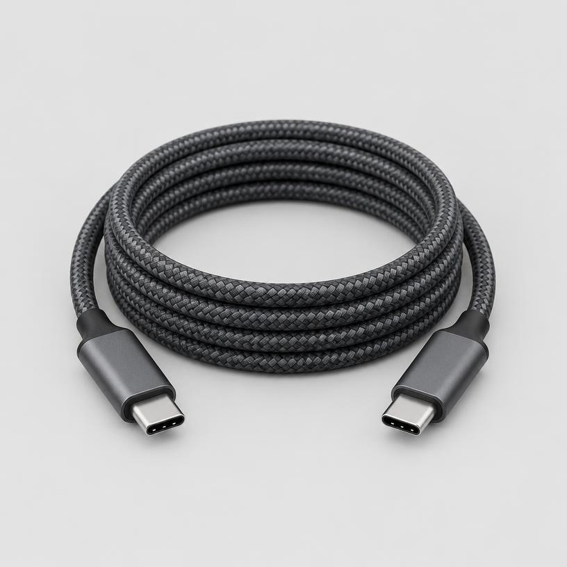 Cabo USB-C para USB-C trançado 1,5 m